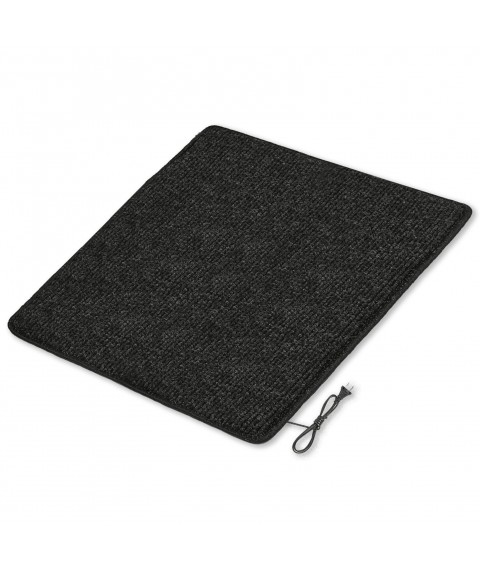 Heated mat 100x100 cm with thermal insulation Standard 'Color: beige'
