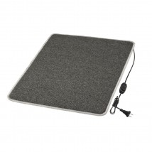 Heated mat 50x60 cm with thermal insulation and regulator Standard 'Color: dark gray'