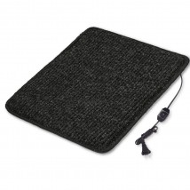 Heated mat 50x60 cm with thermal insulation and regulator Standard   039;Color: black'