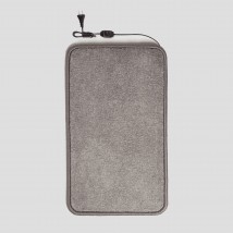 Heated mat 50×30 cm with thermal insulation and Comfort regulator 'Color: light- gray'
