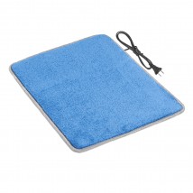 Heated mat 50x40 cm with thermal insulation Comfort 'Color: blue'