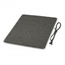Heated mat 50x60 cm with thermal insulation Standard 'Color: dark gray'