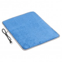 Heated mat 50x80 cm with thermal insulation Comfort 'Color: blue'