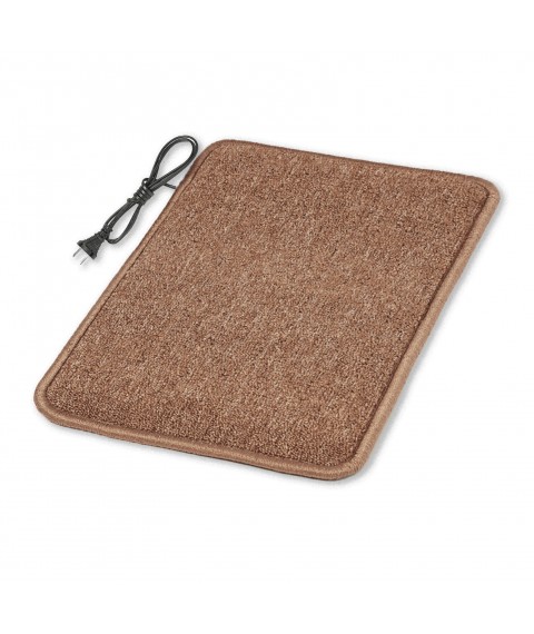 Heated mat 50x60 cm with thermal insulation Standard 'Color: dark gray'