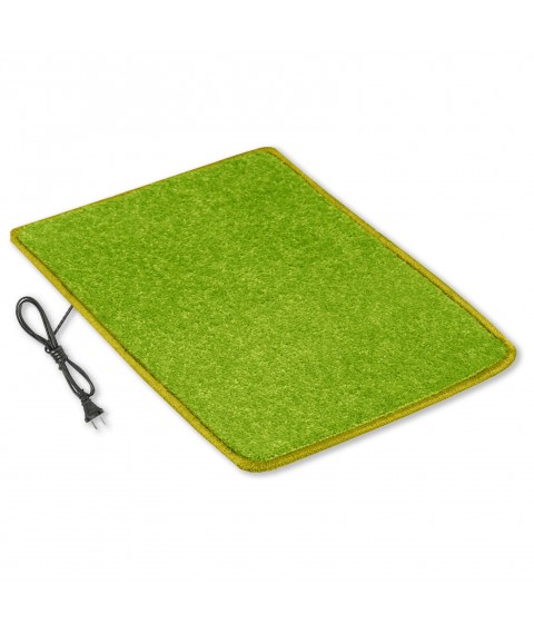 Heated mat 50x80 cm with thermal insulation Comfort 'Color: light gray'