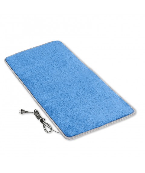 Heated mat 50×100 cm with thermal insulation and Comfort switch 'Color:light gray'