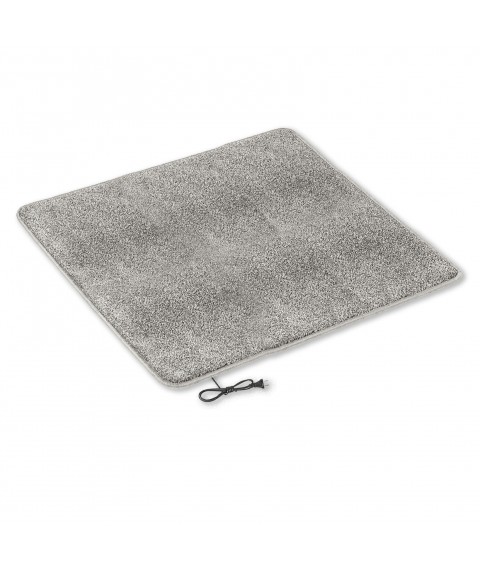 Rug with heated 200×300 cm with thermal insulation Comfort 'Color: dark gray'