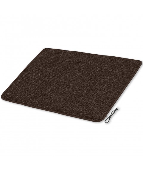 Rug with heated 200×300 cm with thermal insulation Standard 'Color: black'