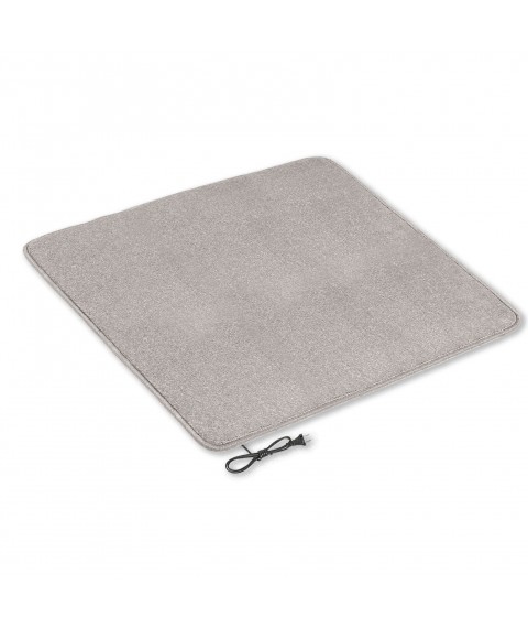Heated mat 100×150 cm with thermal insulation Comfort 'Color: dark gray'