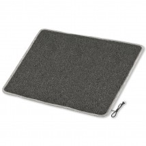 Heated mat 200×300 cm with thermal insulation Standard 'Color: dark gray'
