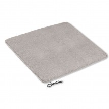 Heated mat 200 ×300 cm with thermal insulation Comfort 'Color: light gray'