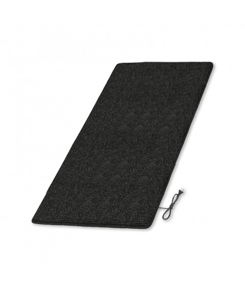 Heated mat 100x200 cm with thermal insulation Standard 'Color: dark gray'