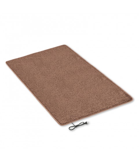 Heated mat 100x200 cm with thermal insulation Comfort 'Color: dark pink'