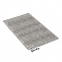 Heated mat 100×200 cm with thermal insulation Comfort 'Color: dark gray'