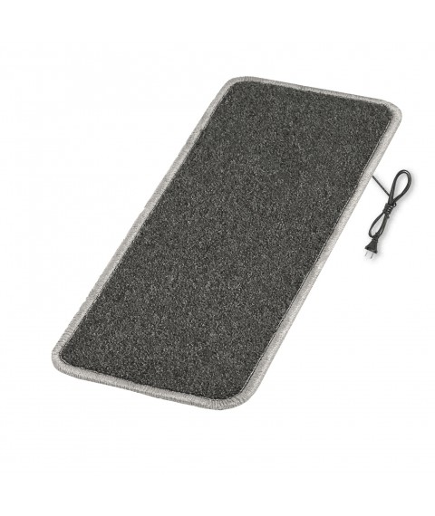 Heated mat 50x100 cm with thermal insulation Standard 'Color: black'