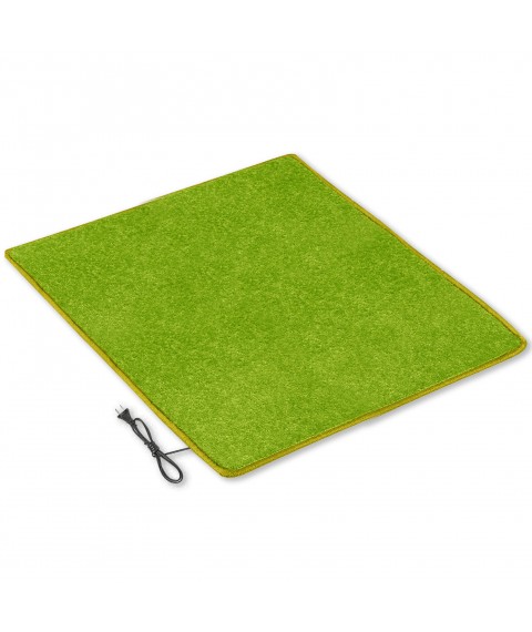 Heated mat 100x100 cm with thermal insulation Comfort 'Color: dark gray'