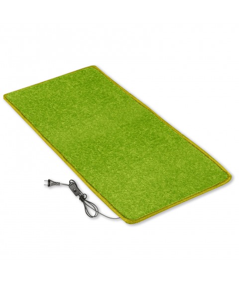 Heated mat 50×100 cm with thermal insulation and Comfort switch 'Color:dark gray'