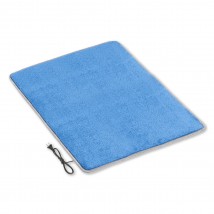 Heated mat 100x100 cm with thermal insulation Comfort 'Color: blue'