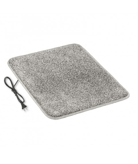 Heated mat 50x80 cm with thermal insulation Comfort 'Color: dark gray'