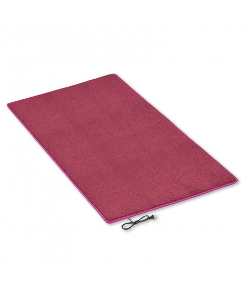Heated mat 100×200 cm with thermal insulation Comfort 'Color: brown'
