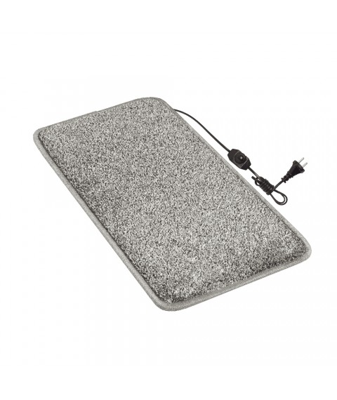 Heated mat 50x20 cm with thermal insulation and Comfort regulator 'Color: blue'