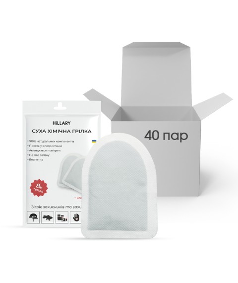 Хімічна грілка Warm Touch Pad, 40 пар
