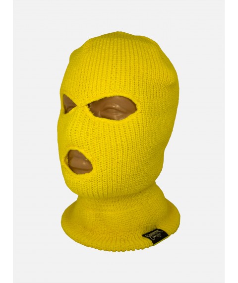 Custom Wear Face Off balaclava yellow