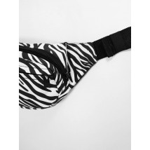 Бананка Custom Wear Triada Zebra white