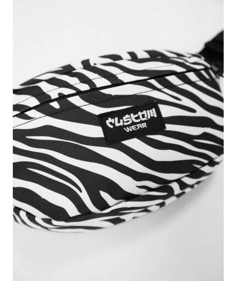 Бананка Custom Wear Triada Zebra white