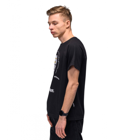 Футболка чорна Jobs Custom Wear S
