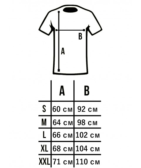 Футболка чорна Бандера Custom Wear M