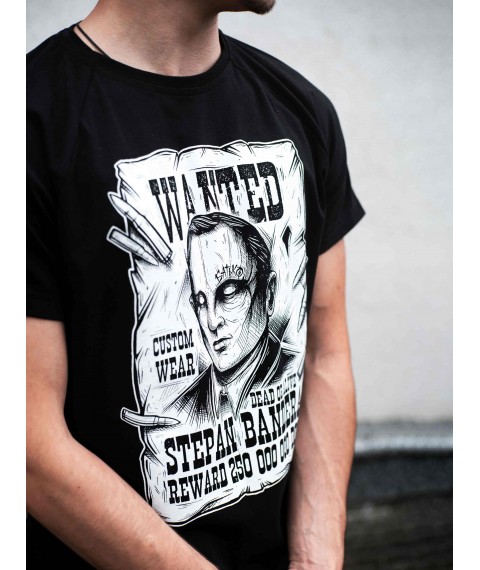 T-shirt black Bandera Custom Wear M