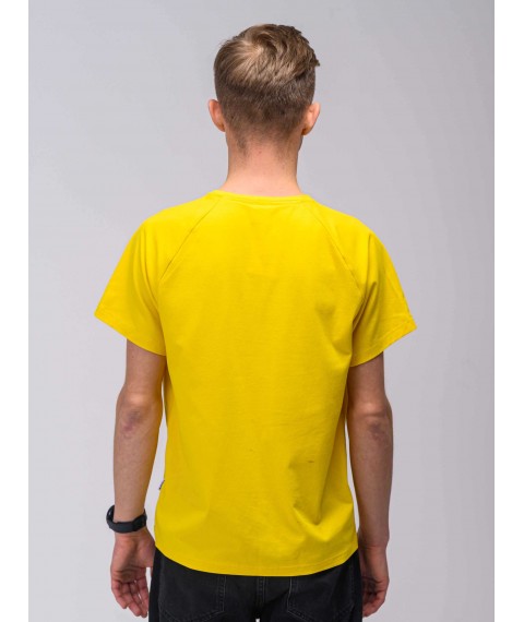 Футболка жовта Бандера Custom Wear XL