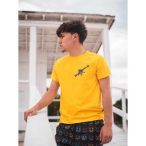 T-shirt yellow Lendlize Custom Wear M