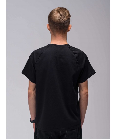 T-shirt black YOUTH Custom Wear M