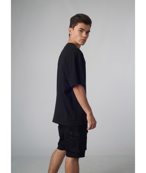 Oversized T-shirt Ronin Custom Wear black M