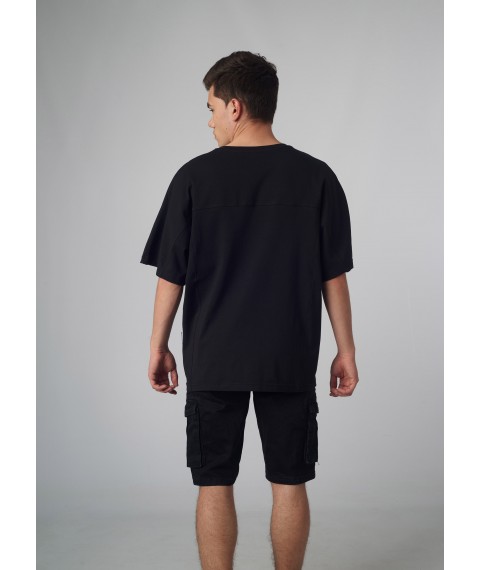 Oversized T-shirt Ronin Custom Wear black S