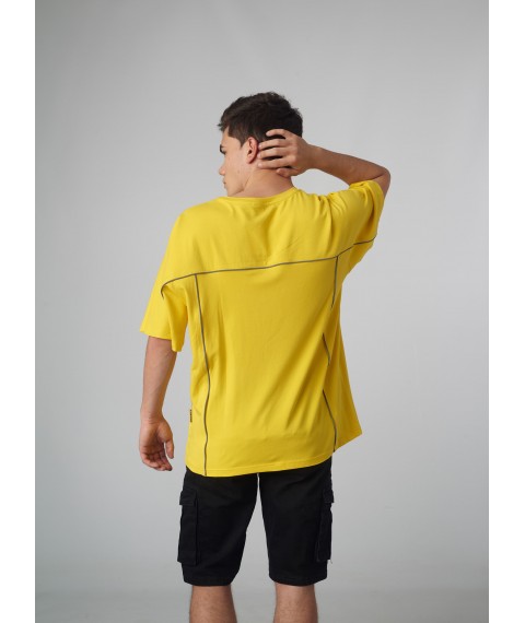 Oversized T-shirt Ronin Custom Wear reflective yellow S