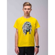 T-shirt yellow Marley Custom Wear S