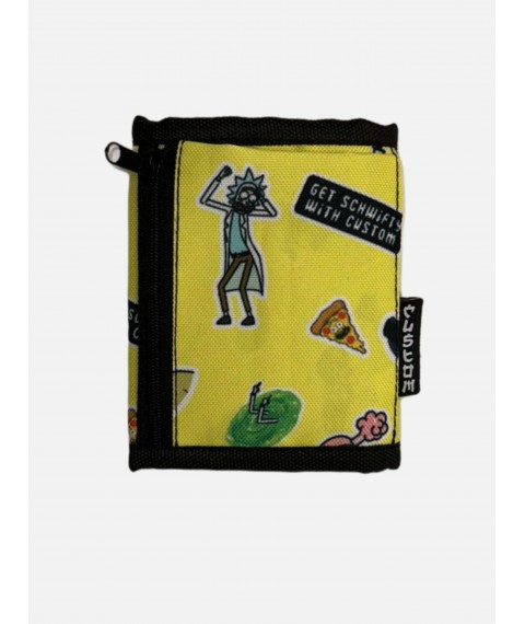 Гаманець Custom Wear Easy Rick and Morty жовтий