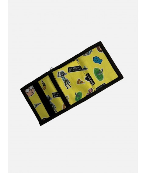 Гаманець Custom Wear Easy Rick and Morty жовтий