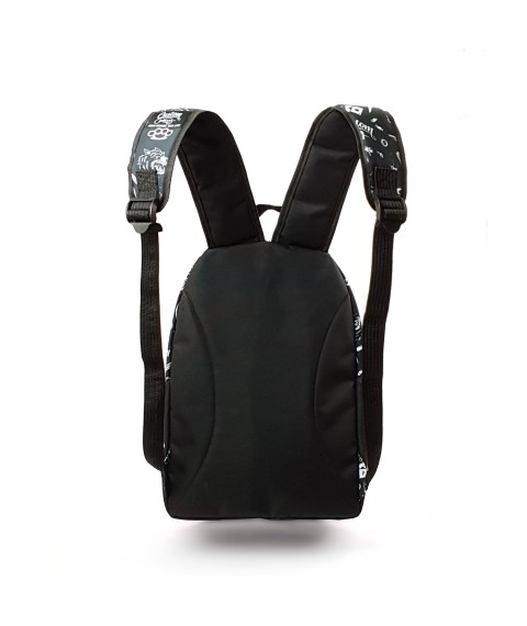 Custom Wear Triple Trash backpack black