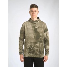 Худі спортивне Тай Дай бежеве Custom Wear XS