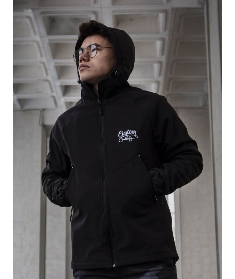 Custom Wear Soft Shell jacket black XS