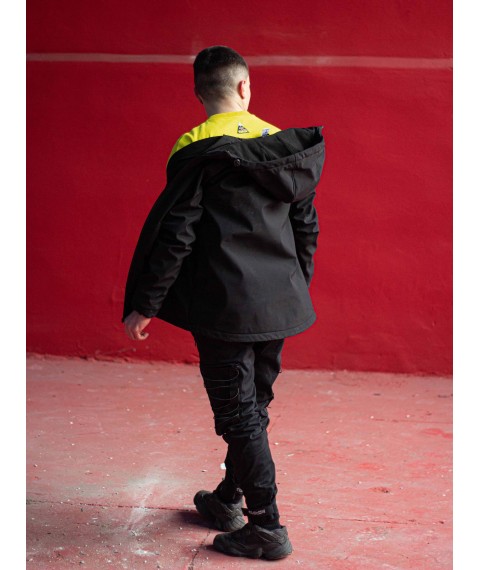 Men's jacket Protection Soft Shell black Custom Wear XXL