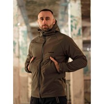 Men's jacket Protection Soft Shell olive Custom Wear S