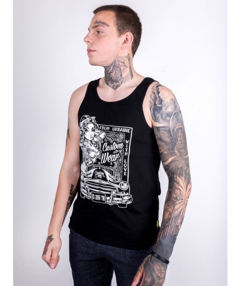 Custom Wear 18 Old Skool BLK XS T-shirt