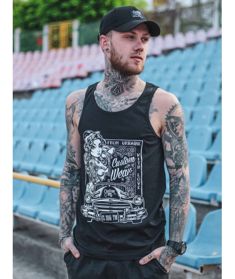 Custom Wear 18 Old Skool BLK XS T-shirt
