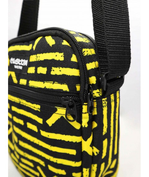 Месенджер Custom Wear  2.0 Wall чорний з жовтим