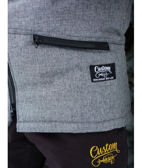 Custom Wear Minimal 2.0 Winter parka, Black/grey M